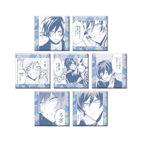 "Gachikoi Stalker ~Wanting to Be a Streamer's Girlfriend~" Trading Subaru Only Square Pin Badge (Sold by the box)