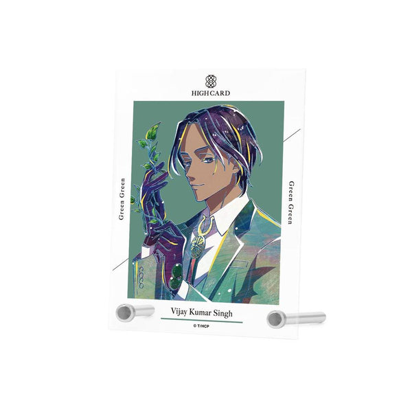 『HIGH CARD』ヴィジャイ・クマール・シン Ani-Art A6アクリルパネル【202606再販】