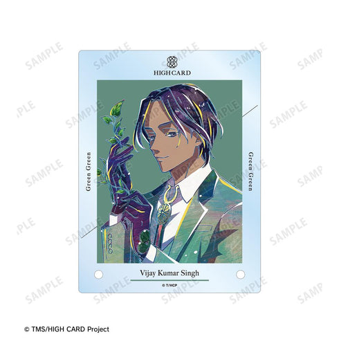 『HIGH CARD』ヴィジャイ・クマール・シン Ani-Art A6アクリルパネル【202501再販】