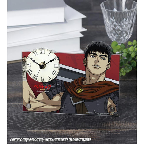 『ベルセルク 黄金時代篇 MEMORIAL EDITION』ガッツ アクリルスタンド時計【202511再販】