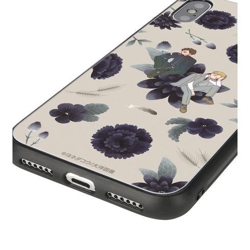 『囀る鳥は羽ばたかない』矢代&百目鬼 Botania 角丸強化ガラスiPhoneケース ver.B【202507再販】