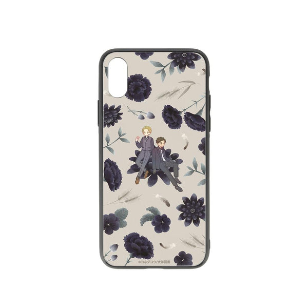 『囀る鳥は羽ばたかない』矢代&百目鬼 Botania 角丸強化ガラスiPhoneケース ver.D【202507再販】