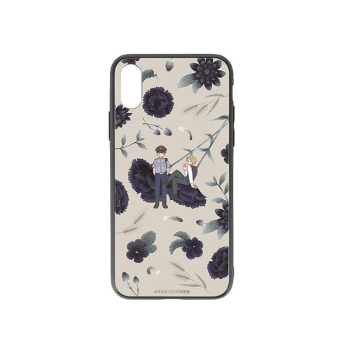 『囀る鳥は羽ばたかない』矢代&百目鬼 Botania 角丸強化ガラスiPhoneケース ver.F【202507再販】