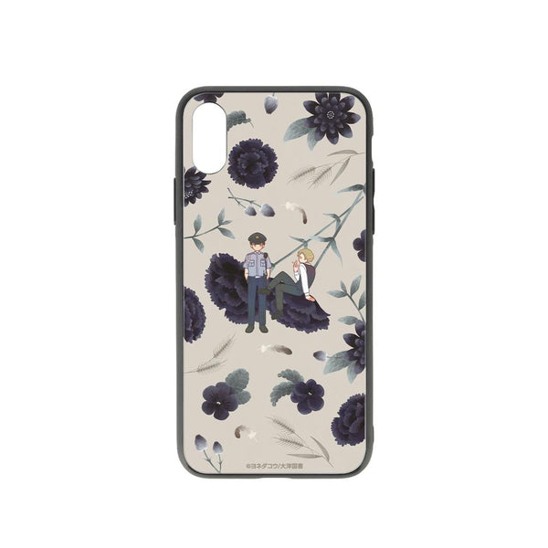 『囀る鳥は羽ばたかない』矢代&百目鬼 Botania 角丸強化ガラスiPhoneケース ver.F【202507再販】