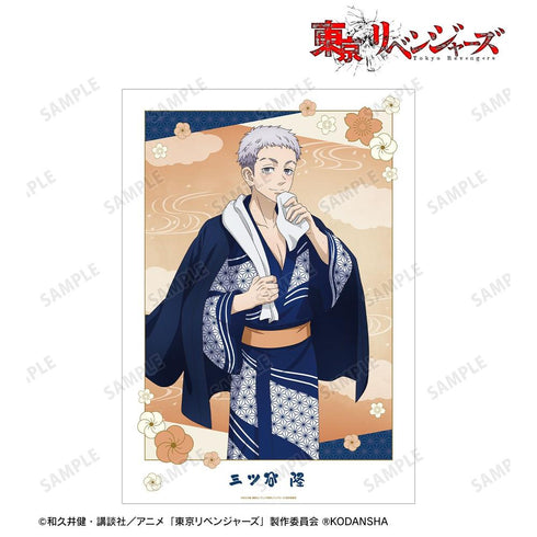 《东京复仇者》全新绘制 三谷隆 温泉浴衣版 A3哑光处理海报【202608再版】