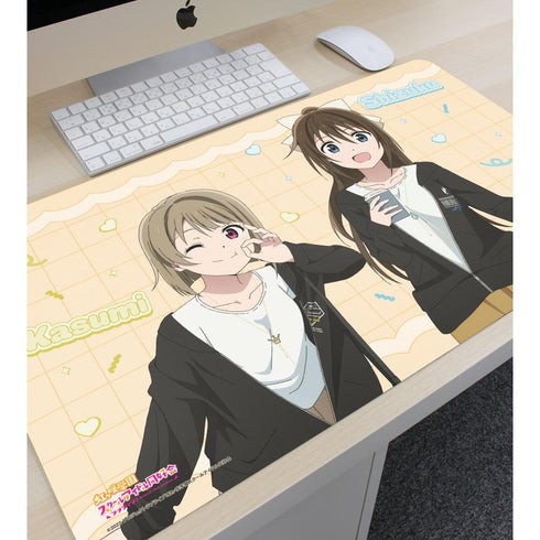 《Love Live! 虹咲学园校园偶像同好会》全新绘制插画 中须霞&樱坂雫 情侣装版 多功能桌垫【202605再版】