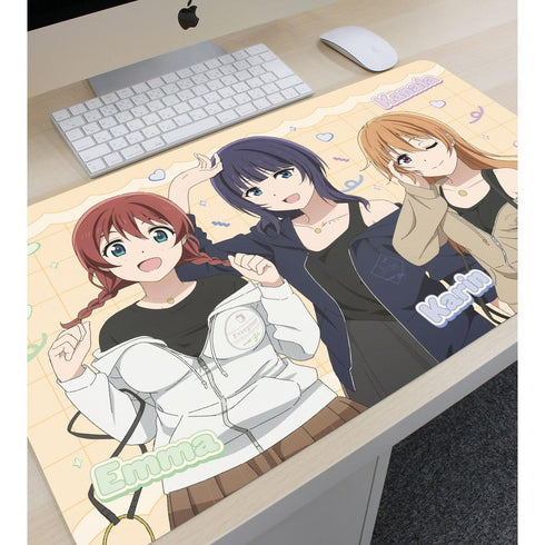 《Love Live! 虹咲学园校园偶像同好会》全新绘制插画 朝香果林&近江彼方&艾玛·维尔德 同款穿搭版 多功能桌垫【202605再版】