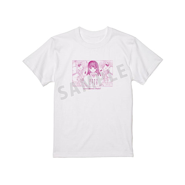 『ぴちぴちピッチ』七海 るちあ&宝生 波音&洞院 リナ 原作コマ Tシャツメンズ【202606再販】