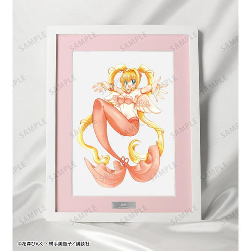 『ぴちぴちピッチ』花森ぴんく先生 描き下ろし 七海 るちあ 羽を纏ったマーメイドver. キャラファイングラフ【202606再販】