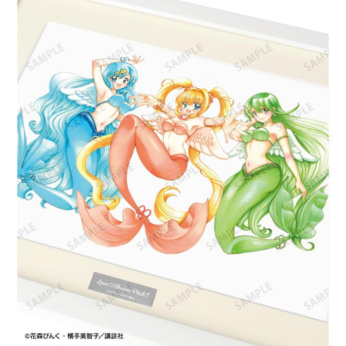 『ぴちぴちピッチ』花森ぴんく先生 描き下ろし 集合 羽を纏ったマーメイドver. キャラファイングラフ【202606再販】