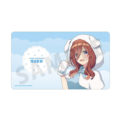 『五等分の花嫁』描き下ろし 中野三玖 動物もこもこ着ぐるみver. マルチデスクマット【202501再販】