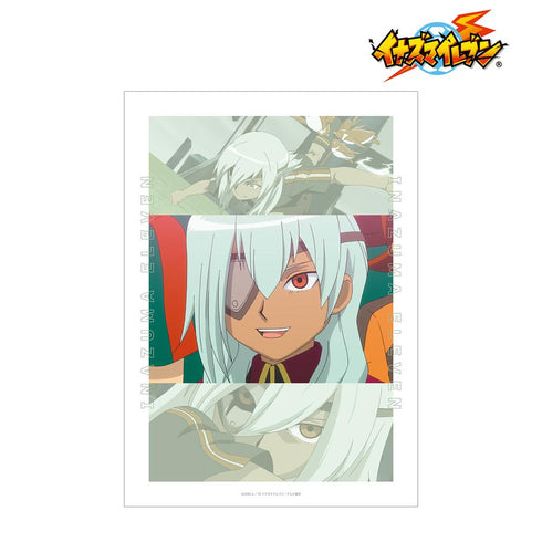 『イナズマイレブン』佐久間次郎 場面写A3マット加工ポスター