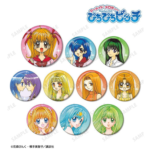 『ぴちぴちピッチ』トレーディンググリッター缶バッジ(単位/BOX)【202606再販】