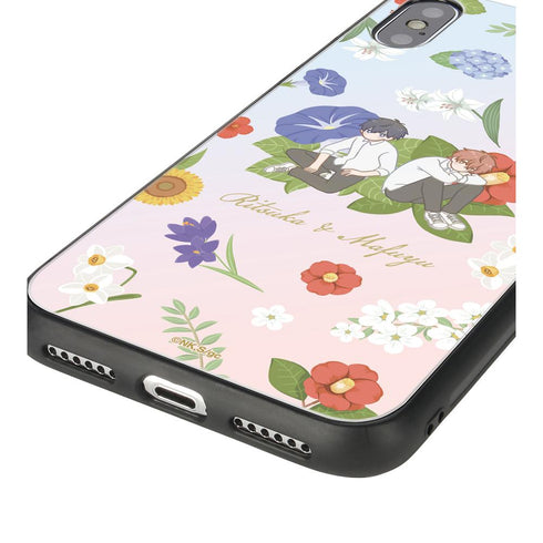 『ギヴン 柊mix』佐藤 真冬&上ノ山 立夏 Botania 強化ガラスiPhoneケース【202502再販】