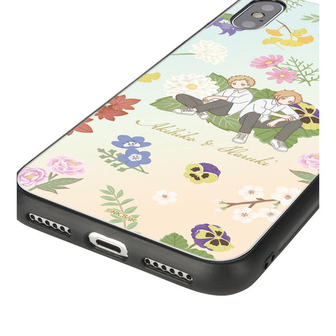 『ギヴン 柊mix』中山 春樹&梶 秋彦 Botania 強化ガラスiPhoneケース【202502再販】