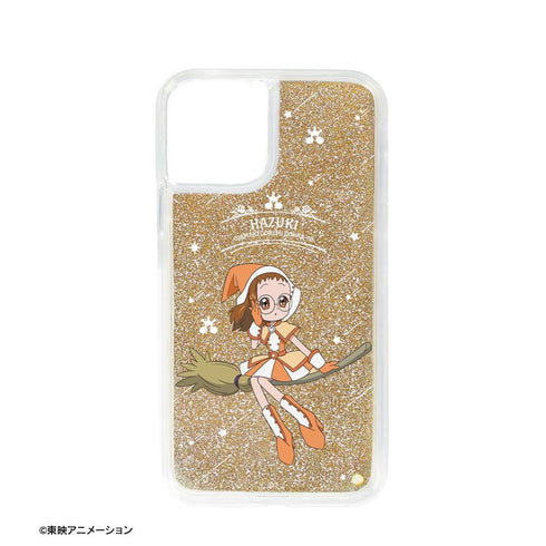 『おジャ魔女どれみ ドッカ~ン!』描き下ろし はづき 魔女界へ行くどれみたちver. グリッターiPhoneケース