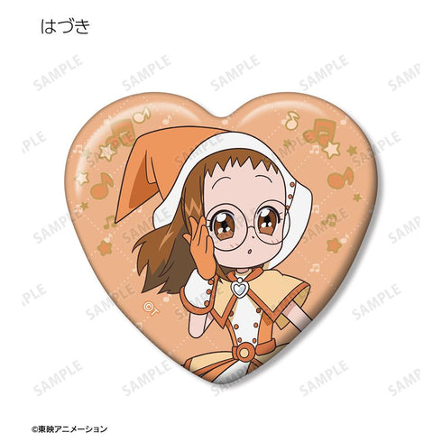 『おジャ魔女どれみ ドッカ~ン!』描き下ろし 魔女界へ行くどれみたちver. トレーディングハート型缶バッジ(単位/BOX)【202509再販】