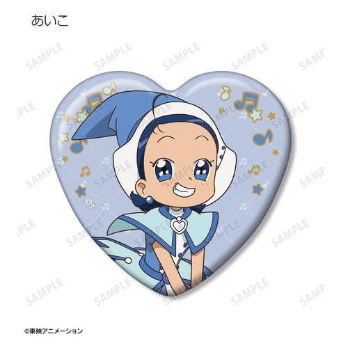 『おジャ魔女どれみ ドッカ~ン!』描き下ろし 魔女界へ行くどれみたちver. トレーディングハート型缶バッジ(単位/BOX)【202509再販】
