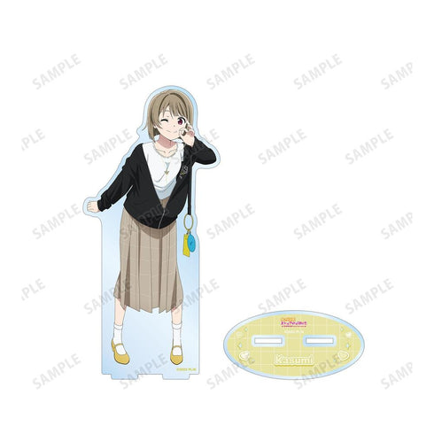 《Love Live! 虹咲学园校园偶像同好会》全新绘制插画 中须霞 情侣装版 BIG亚克力立牌【202605再版】