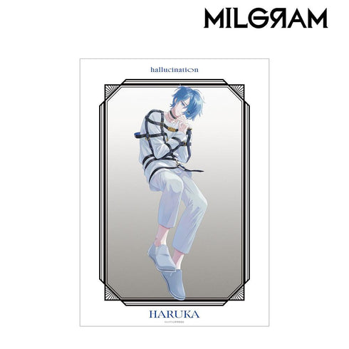 『MILGRAM -ミルグラム-』描き下ろし ハルカ LIVE EVENT「hallucination」ver. A3マット加工ポスター【202605再販】
