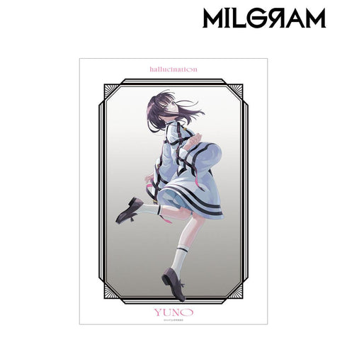『MILGRAM -ミルグラム-』描き下ろし ユノ LIVE EVENT「hallucination」ver. A3マット加工ポスター【202502再販】
