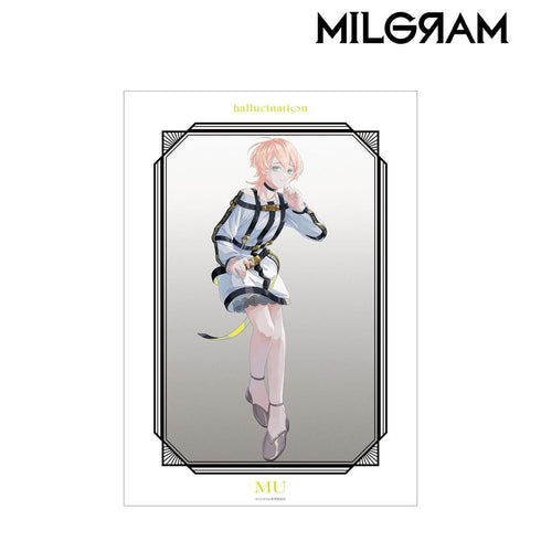 《MILGRAM -米尔格拉姆-》全新绘制 穆 LIVE EVENT“hallucination”版 A3哑光处理海报【202605再版】