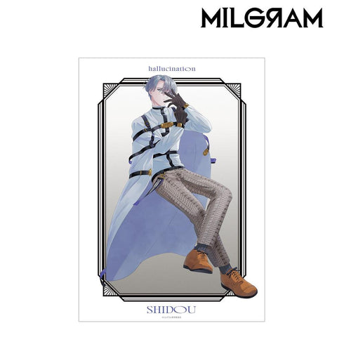 《MILGRAM -米尔格拉姆-》全新绘制 志道 LIVE EVENT“hallucination”版 A3哑光处理海报【202605再版】