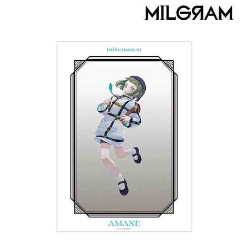 『MILGRAM -ミルグラム-』描き下ろし アマネ LIVE EVENT「hallucination」ver. A3マット加工ポスター【202510再販】