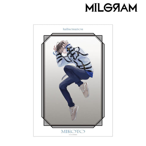 《MILGRAM -米尔格拉姆-》全新绘制 ミコト LIVE EVENT“hallucination”版 A3哑光处理海报【202605再版】