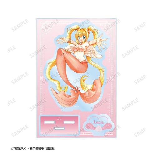 『ぴちぴちピッチ』花森ぴんく先生 描き下ろし 七海 るちあ 羽を纏ったマーメイドver. パーツ付きBIGアクリルスタンド【202606再販】