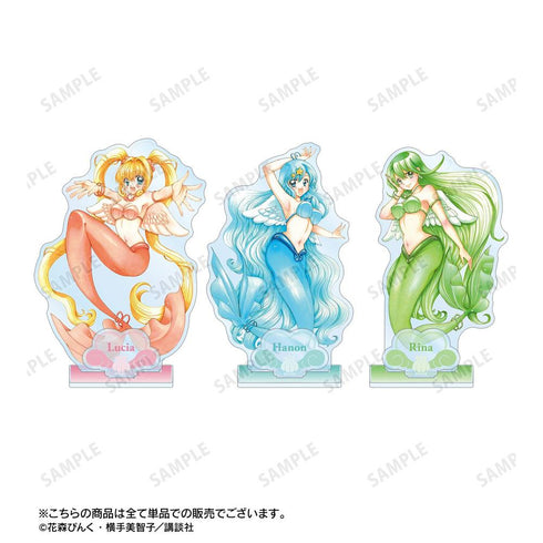 『ぴちぴちピッチ』花森ぴんく先生 描き下ろし 宝生 波音 羽を纏ったマーメイドver. パーツ付きBIGアクリルスタンド【202606再販】
