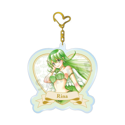 『ぴちぴちピッチ』花森ぴんく先生 描き下ろし 洞院 リナ 羽を纏ったマーメイドver. BIGアクリルキーホルダー【202512再販】