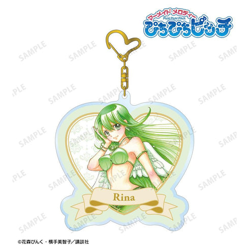 『ぴちぴちピッチ』花森ぴんく先生 描き下ろし 洞院 リナ 羽を纏ったマーメイドver. BIGアクリルキーホルダー【202606再販】