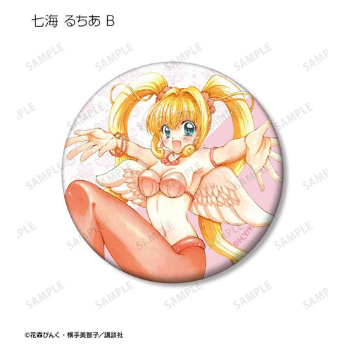 『ぴちぴちピッチ』花森ぴんく先生 描き下ろし 羽を纏ったマーメイドver. トレーディング缶バッジ(単位/BOX)【202606再販】