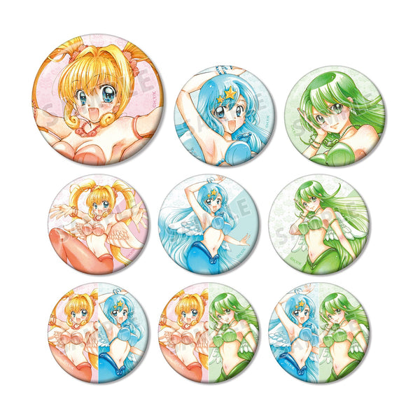 『ぴちぴちピッチ』花森ぴんく先生 描き下ろし 羽を纏ったマーメイドver. トレーディング缶バッジ(単位/BOX)