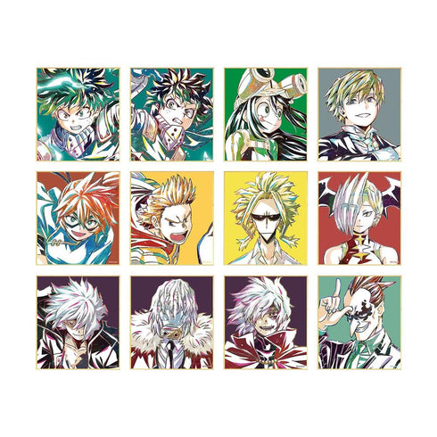 『僕のヒーローアカデミア』トレーディング Ani-Art 第6弾 ミニ色紙 ver.A(単位/BOX)【202603再販】