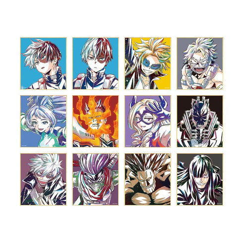 『僕のヒーローアカデミア』トレーディング Ani-Art 第6弾 ミニ色紙 ver.D(単位/BOX)【202603再販】