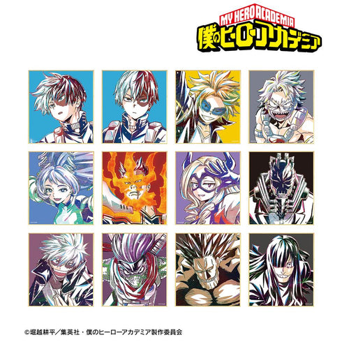 『僕のヒーローアカデミア』トレーディング Ani-Art 第6弾 ミニ色紙 ver.D(単位/BOX)【202508再販】