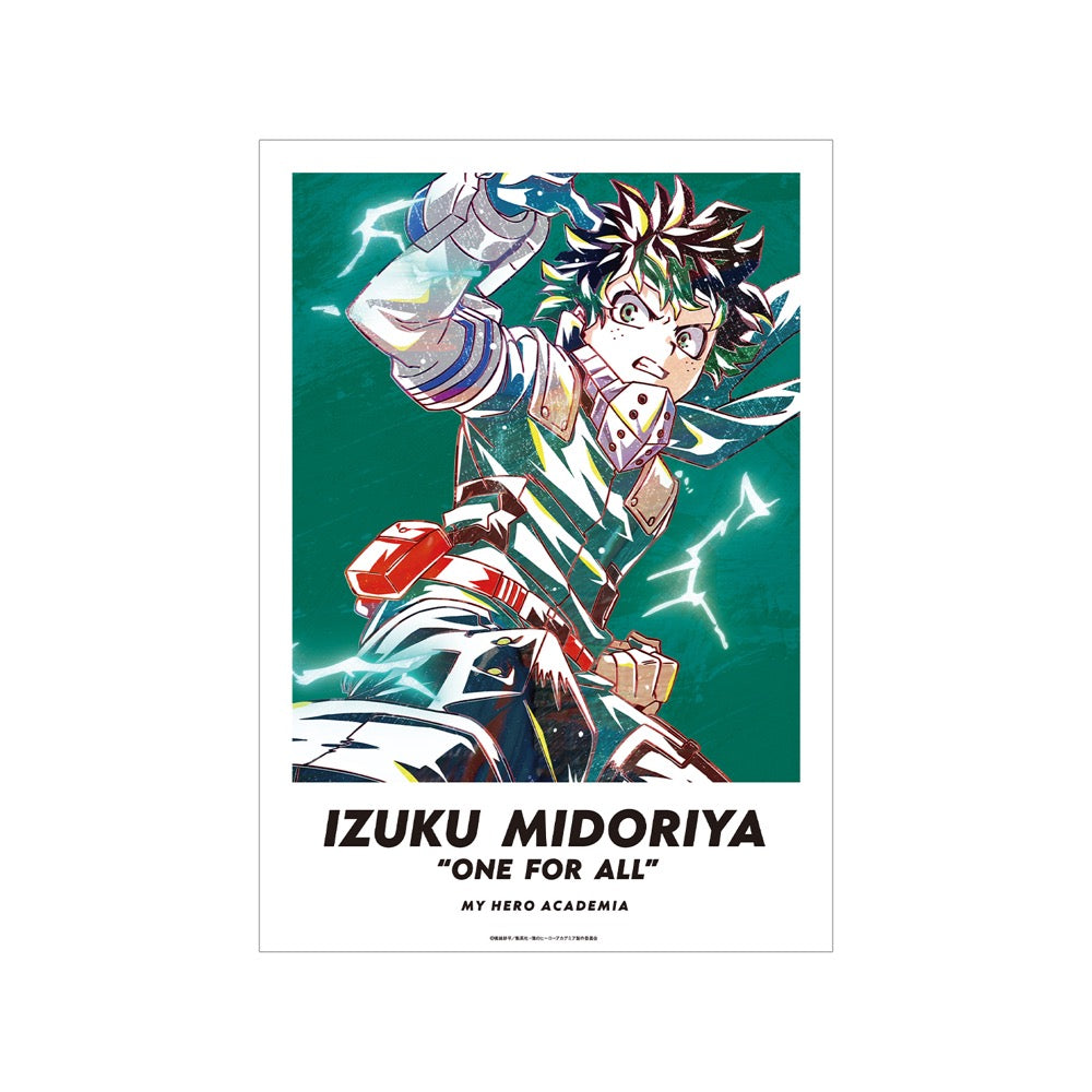 僕のヒーローアカデミア』緑谷出久 Ani-Art 第6弾 A3マット加工