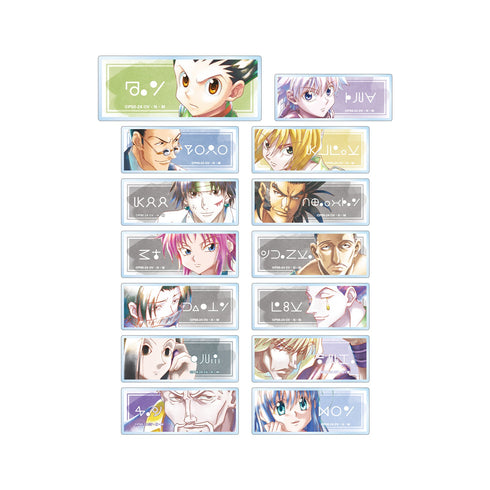 『HUNTER×HUNTER』トレーディング Ani-Art aqua label アクリルネームプレート(単位/BOX)