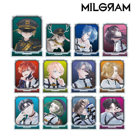 『MILGRAM -ミルグラム-』描き下ろし LIVE EVENT「hallucination」ver. トレーディングアクリルスタンド(単位/BOX)【202608再販】