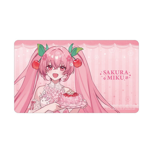 『桜ミク』描き下ろし 桜ミク 桜パーティーver. Art by しゅがお マルチデスクマット