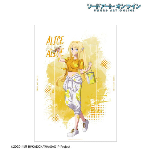 『ソードアート・オンライン』描き下ろし アリス ペイントスタイルver. A3マット加工ポスター【202609再販】