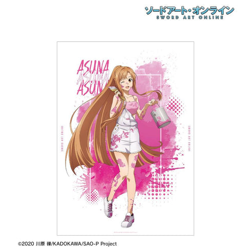 『ソードアート・オンライン』描き下ろし アスナ ペイントスタイルver. A3マット加工ポスター【202609再販】