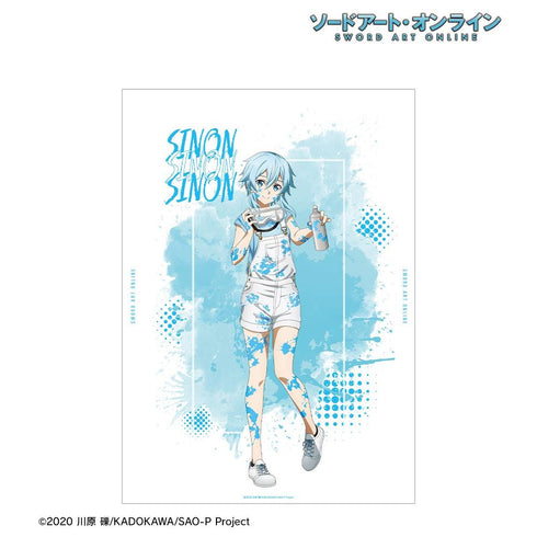 『ソードアート・オンライン』描き下ろし シノン ペイントスタイルver. A3マット加工ポスター【202609再販】