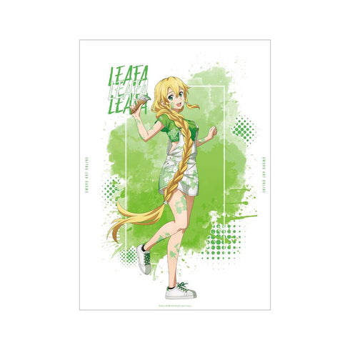 『ソードアート・オンライン』描き下ろし リーファ ペイントスタイルver. A3マット加工ポスター【202609再販】