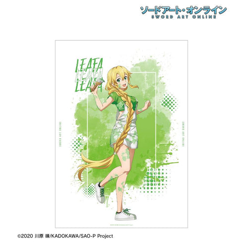 『ソードアート・オンライン』描き下ろし リーファ ペイントスタイルver. A3マット加工ポスター【202609再販】