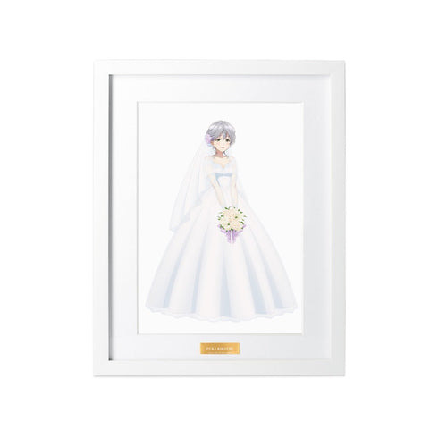 『弱キャラ友崎くん 2nd STAGE』描き下ろし 菊池風香 ウェディングドレスver. キャラファイングラフ