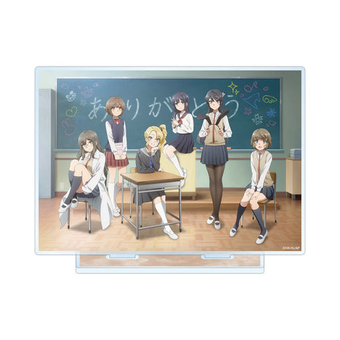 《青春豬男不會做書包女孩的夢》特別版視覺圖 BIG 壓克力立牌