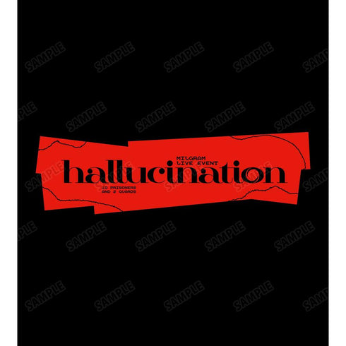 『MILGRAM -米尔格拉姆-』LIVE EVENT「hallucination」 标志 BIG拉链托特包【202605再版】